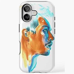 Klaus Hargreeves Robert Sheehan Oil Portrait Transparent iPhone Tout Case