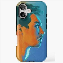 Klaus Hargreeves Robert Sheehan Oil Portrait iPhone Case