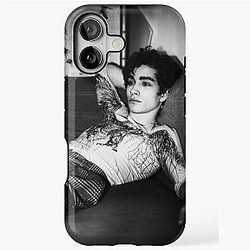 Robert Sheehan Misfits Black Photo iPhone Case