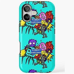 Robert Sheehan Red Bubble Poster iPhone Tough Case