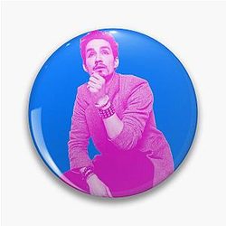 Robert Sheehan in Pink Pin