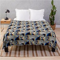 Robert Sheehan Angel Throw Blanket