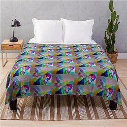 Robert Sheehan Angel Throw Blanket