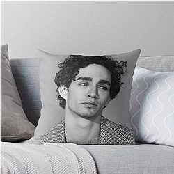 Robert Sheehan Throw Pillow