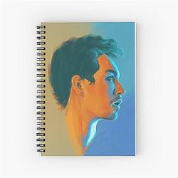 Klaus Hargreeves Robert Sheehan Oil Portrait Notebook