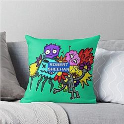 Robert Sheehan Redbubble Throw Pillow