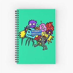 Robert Sheehan Redbubble Poster Notebook