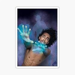 Robert Sheehan as Klaus Hargreeves Sticker