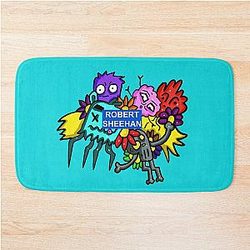 Robert Sheehan Redbubble Poster Bath Mat