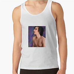 Colorized Robert Sheehan in a Tank Top