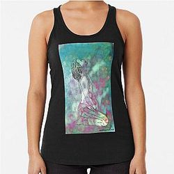 Multicolor Robert Sheehan Classic Racerback Tank Top