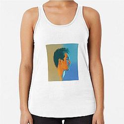 Klaus Hargreeves Robert Sheehan Oil Portrait Tank Top