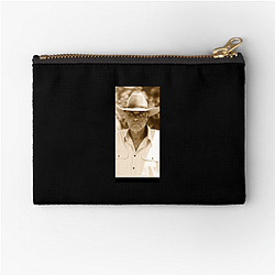 Rugged Presence Robert Taylor Zipper Pouches