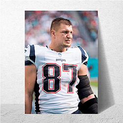 Playmaker Leader Rob Gronkowski Posters