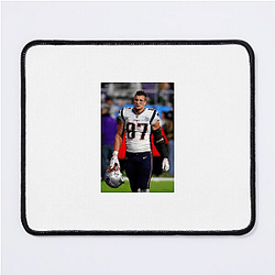 Offensive Commander Rob Gronkowski Mouse Pads