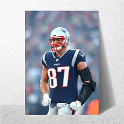 Signal Caller Rob Gronkowski Posters