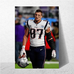Offensive Commander Rob Gronkowski Posters