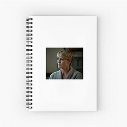 Robin Wright's breakout role was in The Princess Bride Robin Wright Notebook