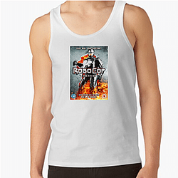 RoboCop Unforgettable Cyborg Robo Cop Tank Tops