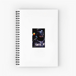 RoboCop The World Is A Dystopia Robo Cop Notebook