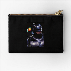 RoboCop The World Is A Dystopia Robo Cop Zipper Pouches