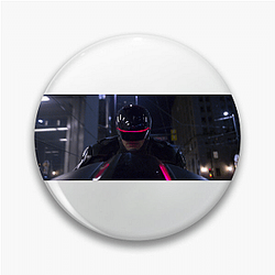 RoboCop The World Is My Mission Robo Cop Pins