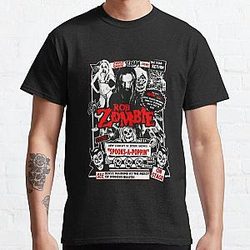 Vintage rob zombie band art Classic T-Shirt RB2709