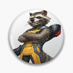 Rocket Raccoon Blaster Heavy firepower Rocket Raccoon Pins