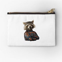 Rocket Raccoon Cyber Genetic marvel Rocket Raccoon Zipper Pouches