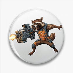 Rocket Raccoon Guardian Galaxy protector Rocket Raccoon Pins
