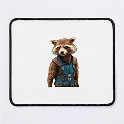 Rocket Raccoon Captain Tactical leader Rocket Raccoon Mouse Pads