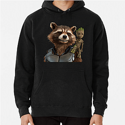 Rocket Raccoon Core Fierce loyalty Rocket Raccoon Hoodies