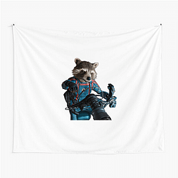 Rocket Raccoon Pilot Expert flyer Rocket Raccoon Tapestries