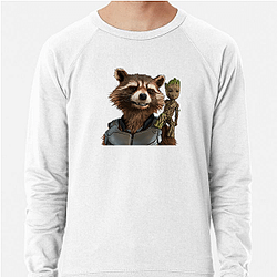 Rocket Raccoon Core Fierce loyalty Rocket Raccoon Sweatshirts
