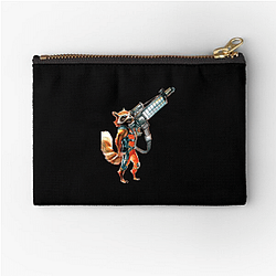 Rocket Raccoon Tech Engineering genius Rocket Raccoon Zipper Pouches