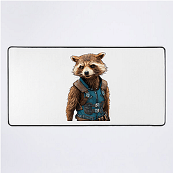 Rocket Raccoon Captain Tactical leader Rocket Raccoon Mouse Pads