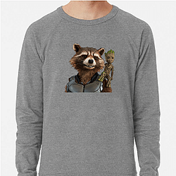 Rocket Raccoon Core Fierce loyalty Rocket Raccoon Sweatshirts