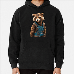 Rocket Raccoon Captain Tactical leader Rocket Raccoon Hoodies