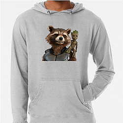Rocket Raccoon Core Fierce loyalty Rocket Raccoon Hoodies