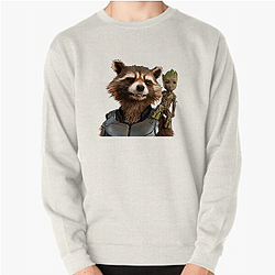 Rocket Raccoon Core Fierce loyalty Rocket Raccoon Sweatshirts