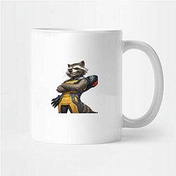 Rocket Raccoon Blaster Heavy firepower Rocket Raccoon Mugs