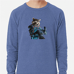 Rocket Raccoon Pilot Expert flyer Rocket Raccoon Sweatshirts