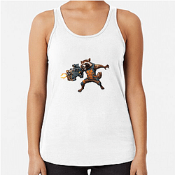 Rocket Raccoon Guardian Galaxy protector Rocket Raccoon Tank Tops