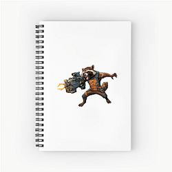 Rocket Raccoon Guardian Galaxy protector Rocket Raccoon Notebook