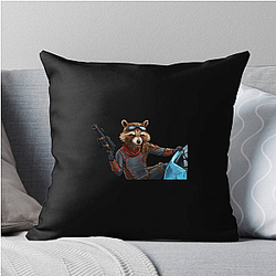 Rocket Raccoon Bounty Master tracker Rocket Raccoon Pillows Cover