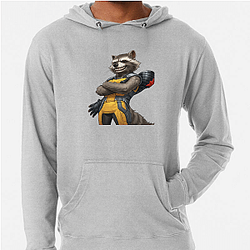 Rocket Raccoon Blaster Heavy firepower Rocket Raccoon Hoodies