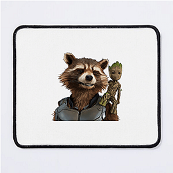 Rocket Raccoon Core Fierce loyalty Rocket Raccoon Mouse Pads
