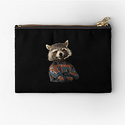 Rocket Raccoon Cyber Genetic marvel Rocket Raccoon Zipper Pouches