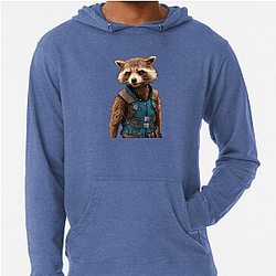 Rocket Raccoon Captain Tactical leader Rocket Raccoon Hoodies