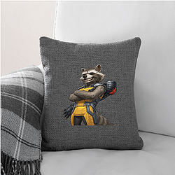 Rocket Raccoon Blaster Heavy firepower Rocket Raccoon Pillows Cover